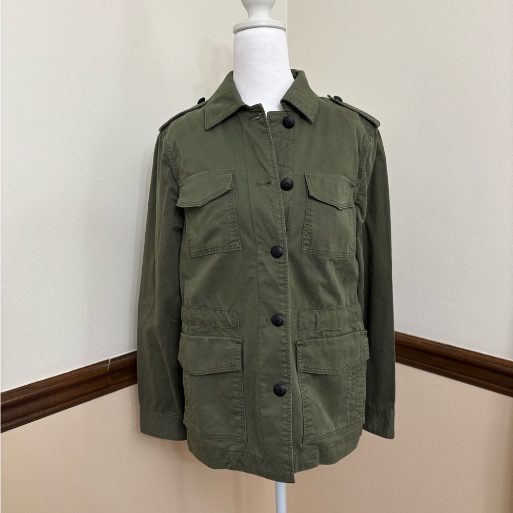 Banana Republic Green Utility Jacket